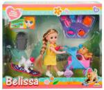 Belissa Set de joaca papusa Belissa, 2 catelusi si accesorii Papusa