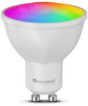 Nanoleaf Bec Smart LED RGBCW Nanoleaf Essentials Bulb, lumina alba/colorata, GU10, 5W, Peste 16M culori, Control vocal, WiFi (NF080B02-1GU10)