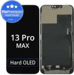 Apple iPhone 13 Pro Max - Ecran LCD + Sticlă Tactilă + Ramă Hard OLED FixPremium