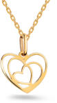 Heratis Forever Arany minimalista szív medál IZ28189