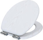 Erga Erga, WC WC ülőke MDF-ből, lassan záródó, fehér, ERG-07907 (ERG-07907)