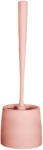 BISK Erga Ida, álló műanyag WC kefe, világos rózsaszín, ERG-08083 (ERG-08083)