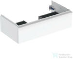 Geberit iCON 88, 8x47, 6x624, 7 cm-es 1 fiókos alsószekrény krómozott fogantyúval, fényes fehér 502.312. 01.2 (502312012)