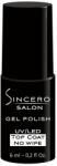 Sincero Salon Top coat pentru ojă semipermanentă - Sincero Salon Gel Polish Top Coat No Wipe 6 ml