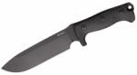 LIONSTEEL Fixed knife with SLEIPNER BLACK blade Micarta handle, cordura/kydex sheath M7 MB (M7 MB)