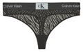 Calvin Klein Jeans Stringek MODERN THONG Fekete EU XL - spartoo - 7 575 Ft