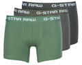 G-Star Raw Boxerek CLASSIC TRUNK CLR 3 PACK Zöld EU XS