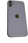 iPhone 11 (6.1") készülék hátlap, kamera lencsével / sim tálcával, akkufedél, lila, AAA+ minőségű