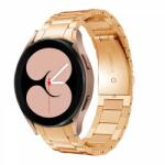 Cellect Samsung Watch 4/5 fém óraszíj, 20mm, RoseG - bluedigital