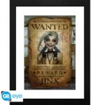  Bekeretezett poszter League of Legends - Jinx Wanted
