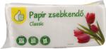 Auchan Optimum Classic papír zsebkendő 3 rétegű 100 db