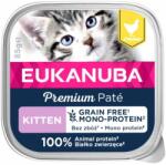 EUKANUBA Grain Free Kitten Pateu monoproteic pentru pisoi Pui 16 x 85 g