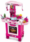 Baby Mix Bucatarie copii, Baby Mix, Cu multiple accesorii, lumini si sunet, Little Chef Pink (46421) Bucatarie copii