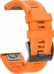 Cellect Garmin Fenix 7 / 7 Pro / 5 / 6 Szilikon szíj 22mm - Narancssárga (5999112877301)