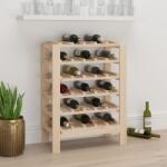  Suport de vinuri, 61, 5x30x82 cm, lemn masiv de pin (822556) Suport sticla vin