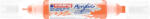 edding 5400 AKRIL MARKER 3D DOUBLE LINER (2-3 MM/5-10 MM), Neon Orange