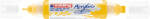edding 5400 AKRIL MARKER 3D DOUBLE LINER (2-3 MM/5-10 MM), Traffic Yellow