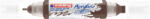 edding 5400 AKRIL MARKER 3D DOUBLE LINER (2-3 MM/5-10 MM), Chocolate Brown