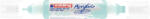 edding 5400 AKRIL MARKER 3D DOUBLE LINER (2-3 MM/5-10 MM), Pastel Blue