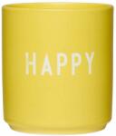Design Letters bögre Favourite cup - sárga Univerzális méret