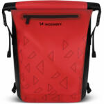  Wozinsky vízálló kettő az egyben biciklis hátizsák merevítővel 23L esővédővel (piros)