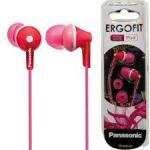 Panasonic RP-HJE125E-P vezetékes fülhallgató, pink