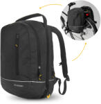  Wozinsky biciklis táska és hátizsák kettő az egyben 30L esővédővel (fekete)