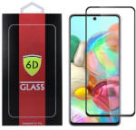  Samsung Galaxy S22 Plus / S23 Plus 6D Full Glue teljes kijelzős edzett üvegfólia, 9H keménységű, fekete