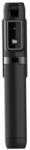  Mini Tripod P40 Bluetooth selfie stick, szelfi bot, háromlábú kitámasztó funkcióval, távirányítóval, fekete