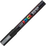 uni Marker UNI Posca PC-3M, varf 0.9 - 1.3 mm, Argintiu/Silver (M439)