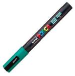 uni Marker UNI Posca PC-3M, varf 0.9 - 1.3 mm, Verde Smarald/Emerald green (M628)