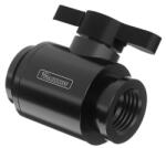 Barrow Robinet cu bila Barrow Mini Water stop valve, 2x G1/4 extern, Black, TLQFS-V1-B