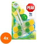 Peak WC Set 4 x 2 Odorizante Peak WC Flex Activ, Lamaie Verde, 48 g (ROC-4xMAG1018534TS)