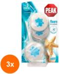 Peak WC Set 3 x 3 Aparat Floare de Curatare Peak WC, Ocean, 45 g (ROC-3xMAG1018480TS)