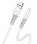 Foneng USB-kábel Micro-hoz, X86 rugalmas 3A, 1, 2 m, fehér (X86 Micro) (X86 Micro)
