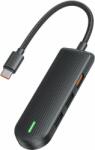 Mcdodo HU-1430 USB Type-A 3.0/2.0 HUB + Kártyaolvasó (4 port) (HU-1430)