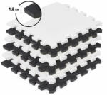  Habszivacs puzzle szőnyeg 150x180 cm - Black (9135961)
