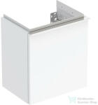 Geberit iCON 37x27, 9x41, 5 cm-es 1 ajtós alsószekrény krómozott fogantyúval, balos, fényes fehér 502.301. 01.2 (502301012)