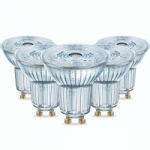 OSRAM 5db LED izzó GU10 4.5W = 50W 350lm 4000K Semleges 36° CRI90 DIMMELHETŐ OSRAM Parathom (4058075608238)