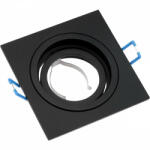 Lumileds HALOGEN süllyeszthető mozgatható világítótest GU10 MR16 négyzet alakú fekete CASSIO LUMILED (LEDOPRMIA208)