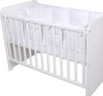 Lorelli Set protectii laterale pentru pat 4 piese, 60x120 cm, white Lenjerii de pat bebelusi‎, patura bebelusi