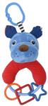 Lorelli Toys Jucarie de plus, 20 cm, cu forme geometrice zornaitoare, 0 luni+, catelus (10191400004)