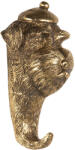Clayre & Eef Cuier polirasina auriu Catelus 7x5x13 cm (6PR3428X) Agatator cuier