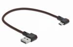 Delock Cablu Delock 85269, USB 2.0 male - micro USB male, 0.2m, Black (85269)