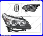 BMW 5 E60, 61 2007.03-2010.10 Fényszóró jobb (H7/H7/PY21W/H6W/LED) motorral HELLA 1EL 009 449-021