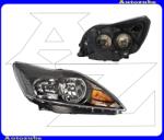 FORD FOCUS MK2 2007.12-2011.02 Fényszóró jobb fekete házas (H7/H1) motorral VISTEON 1EE 354 257-041