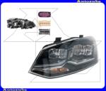 VW POLO 5 2014.05-2017.05 /6C/ Fényszóró bal (LED) távfényszóróval (LED) nappali fénnyel (LED) helyzetjelzővel (LED) tompított fénnyel (LED) motorral LED vezérlő nélkü HELLA 1EA 012 034-411