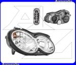 MERCEDES CLK C209 2002.05-2010.02 Fényszóró jobb (H7/H7) motorral HELLA 1DB 007 988-201