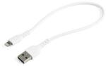 StarTech Cablu Date/Incarcare StarTech USB-A Lightning 30cm Alb (RUSBLTMM30CMW)