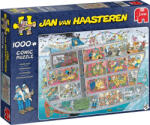 Jumbo Puzzle Jumbo din 1000 de piese - Nava de croaziera, Jan van Haasteren (20021) Puzzle